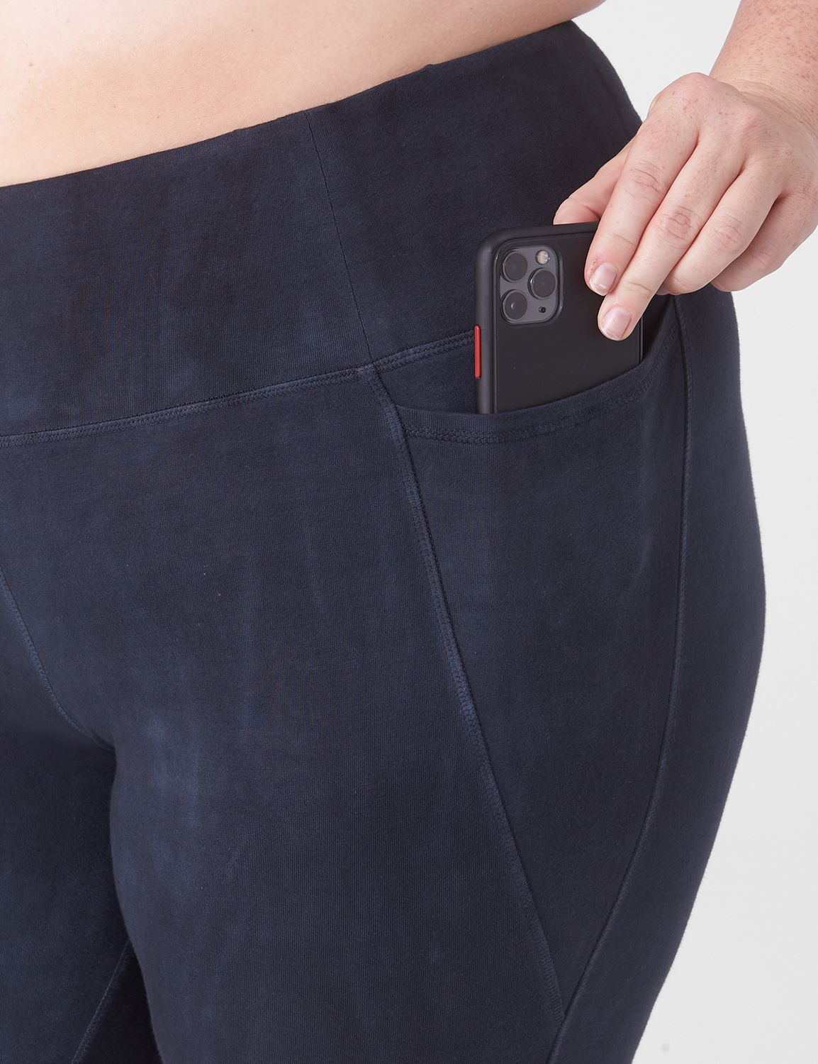 Power Cotton Span Pocket 7/8 Leggin Product Image 4