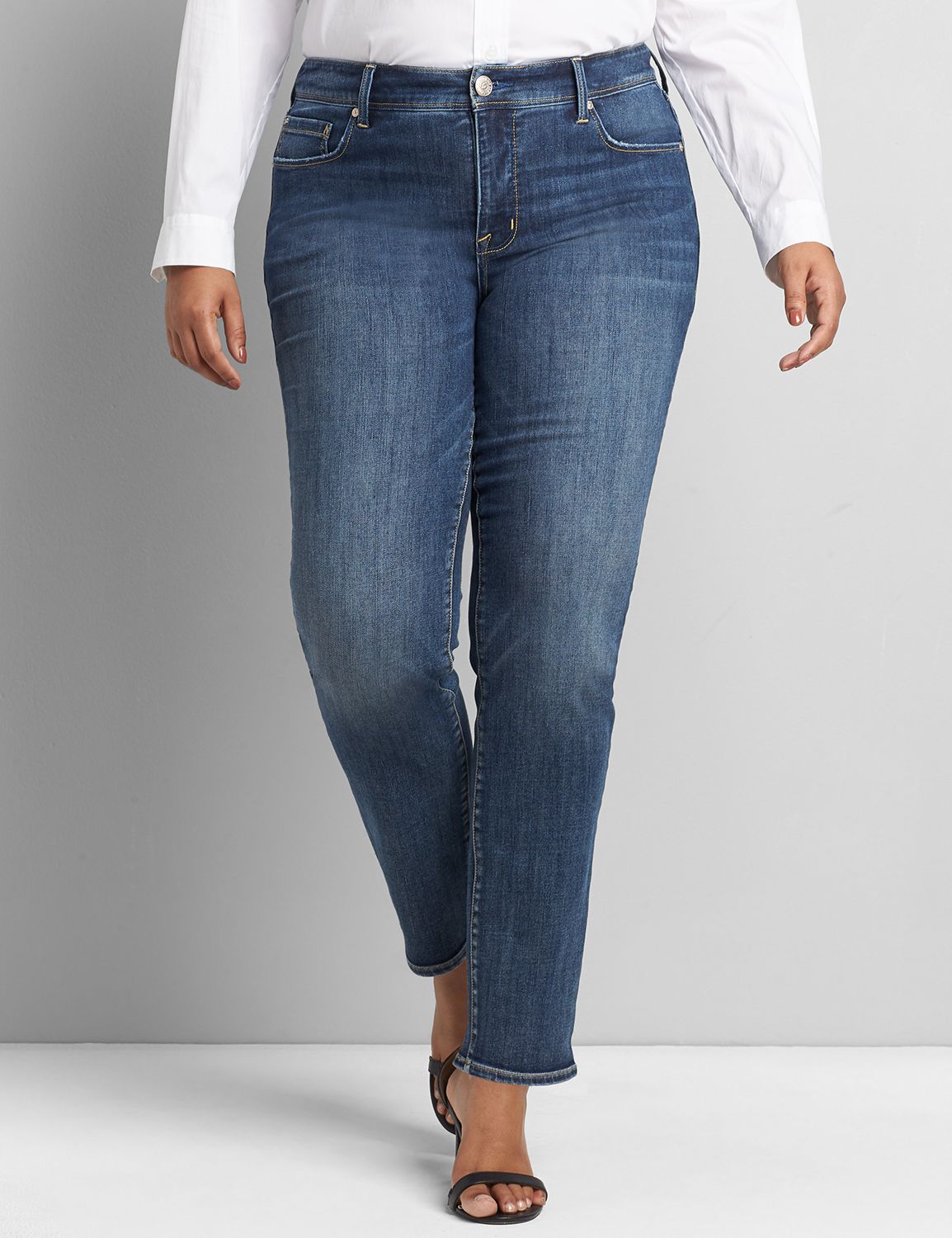 lane bryant straight leg jeans