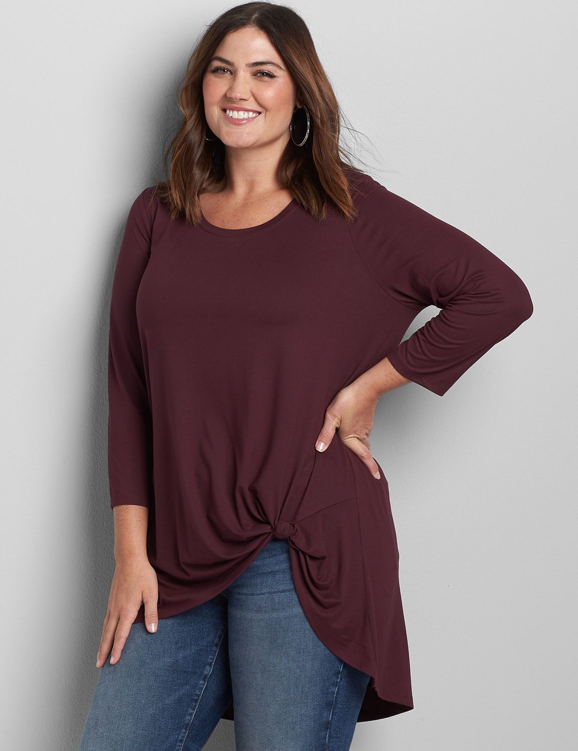 lane bryant red shirt