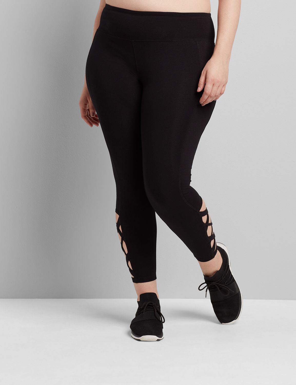 LIVI 7 8 Legging Crisscross Hem