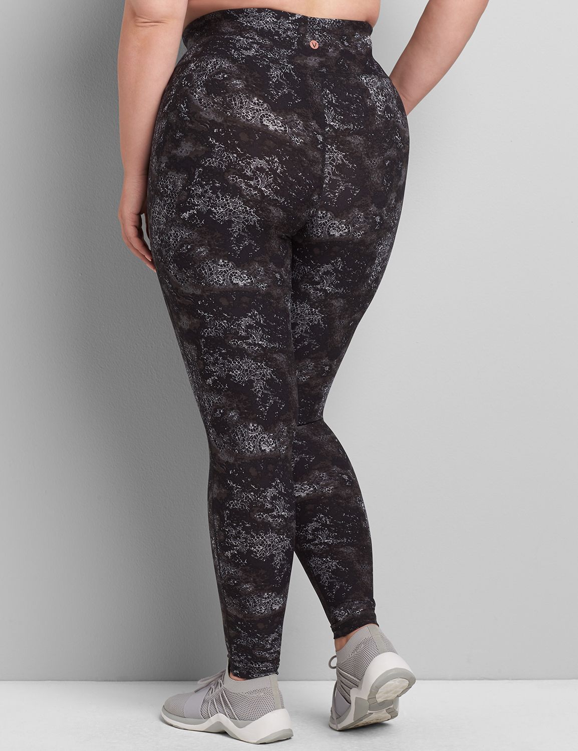 Power Pocket Wicking 7/8 Legging F 1118205:LBH20046_GlamTexture_colorway9:10/12 Product Image 2