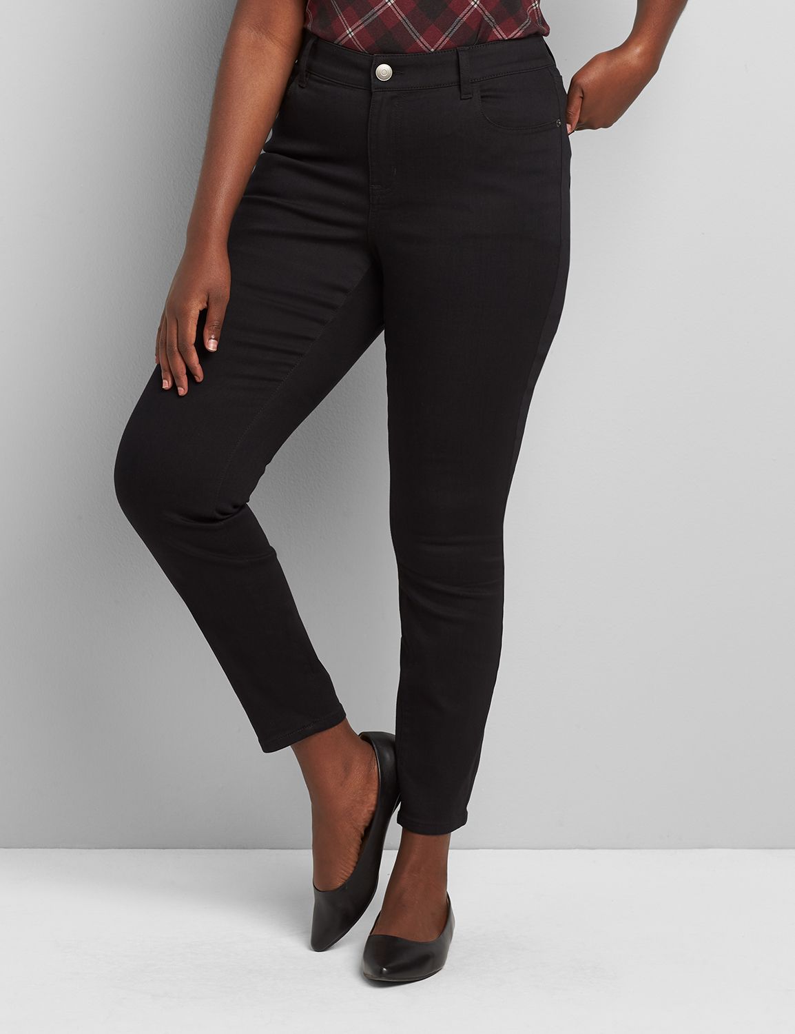 size 22 black jeans