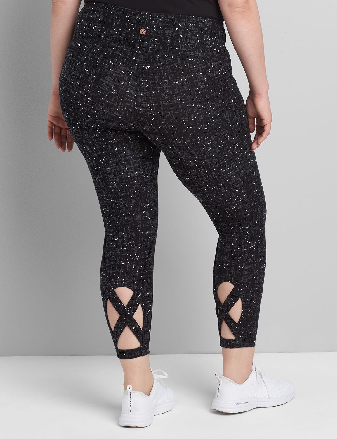 Cross Back Insets 7/8 Legging F 111 Product Image 2