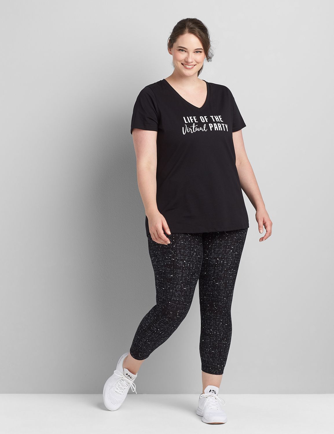 Cross Back Insets 7/8 Legging F 111 Product Image 3