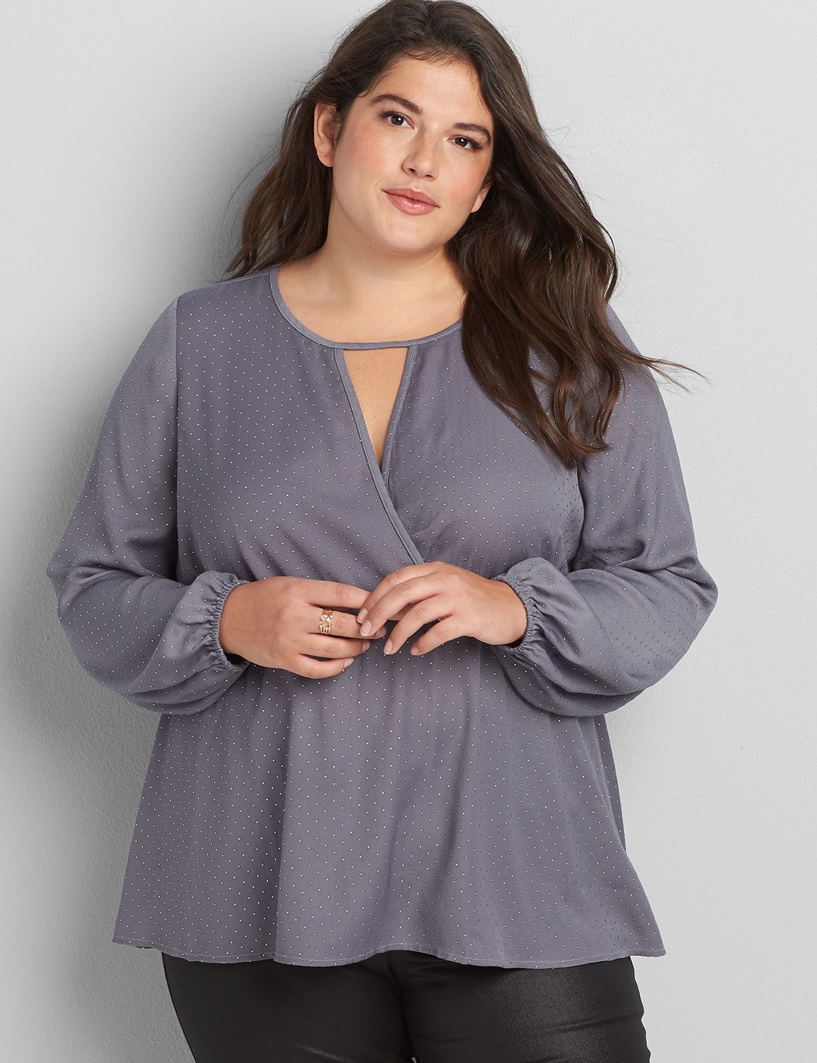 lane bryant dressy tops