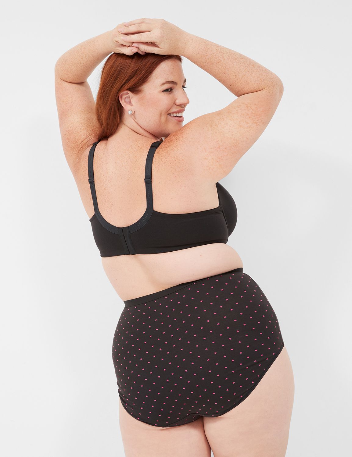 Cotton High Waist Brief Winter Geo Product Image 2