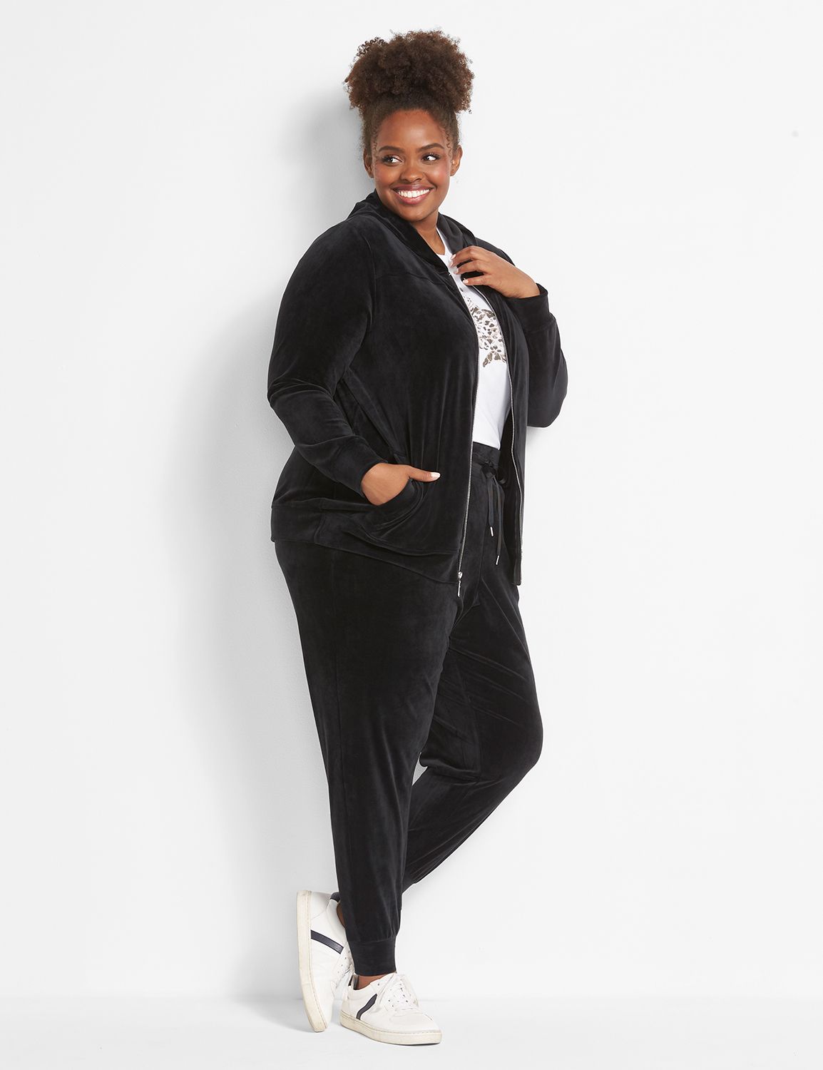 Metro Velour Jogger Pant F 1116893 Product Image 3