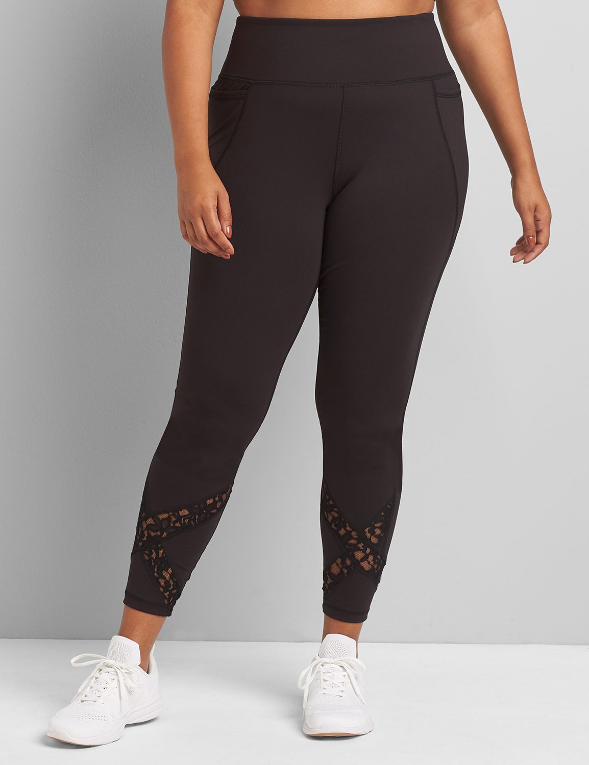 Lane Bryant Lace Athletic Leggings for Women