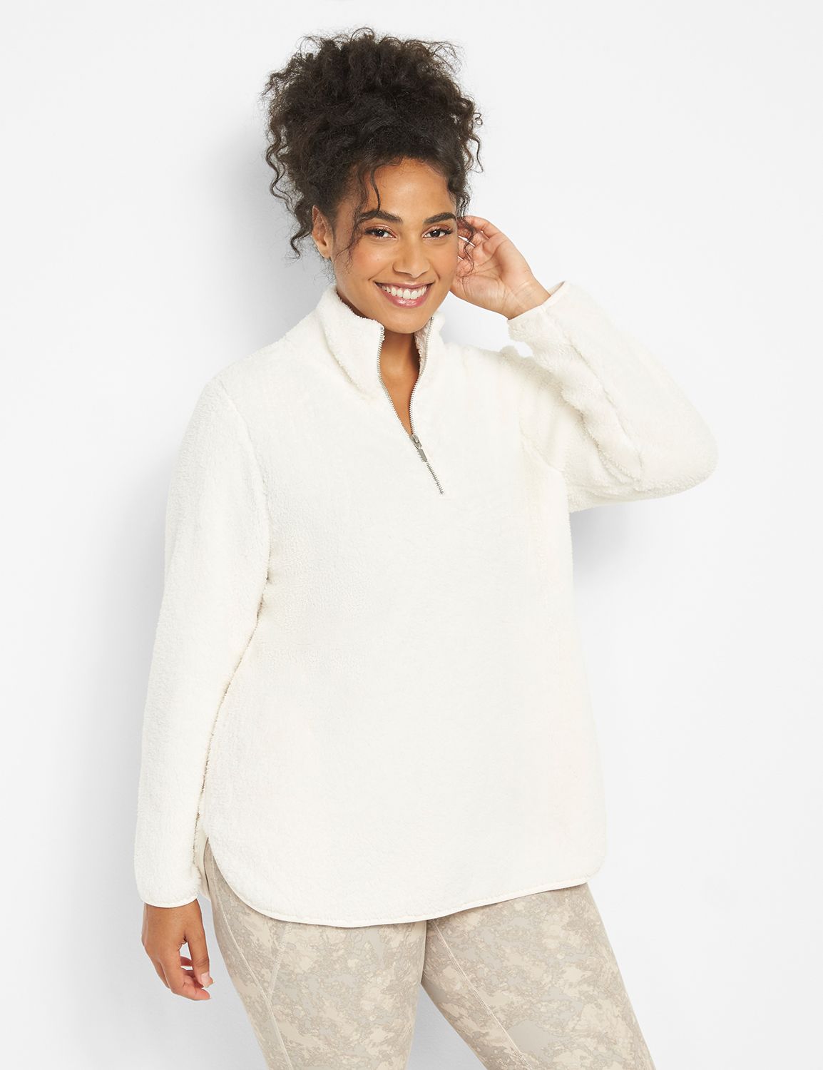 Half Zip Sherpa