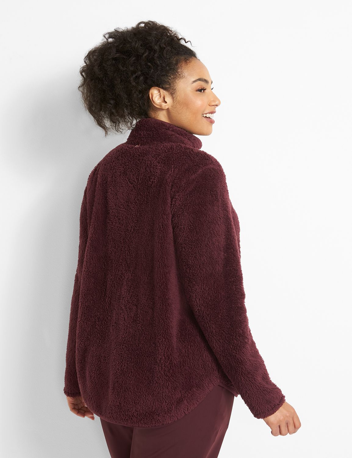 LIVI Zip-Front Jacket - Sherpa Product Image 2