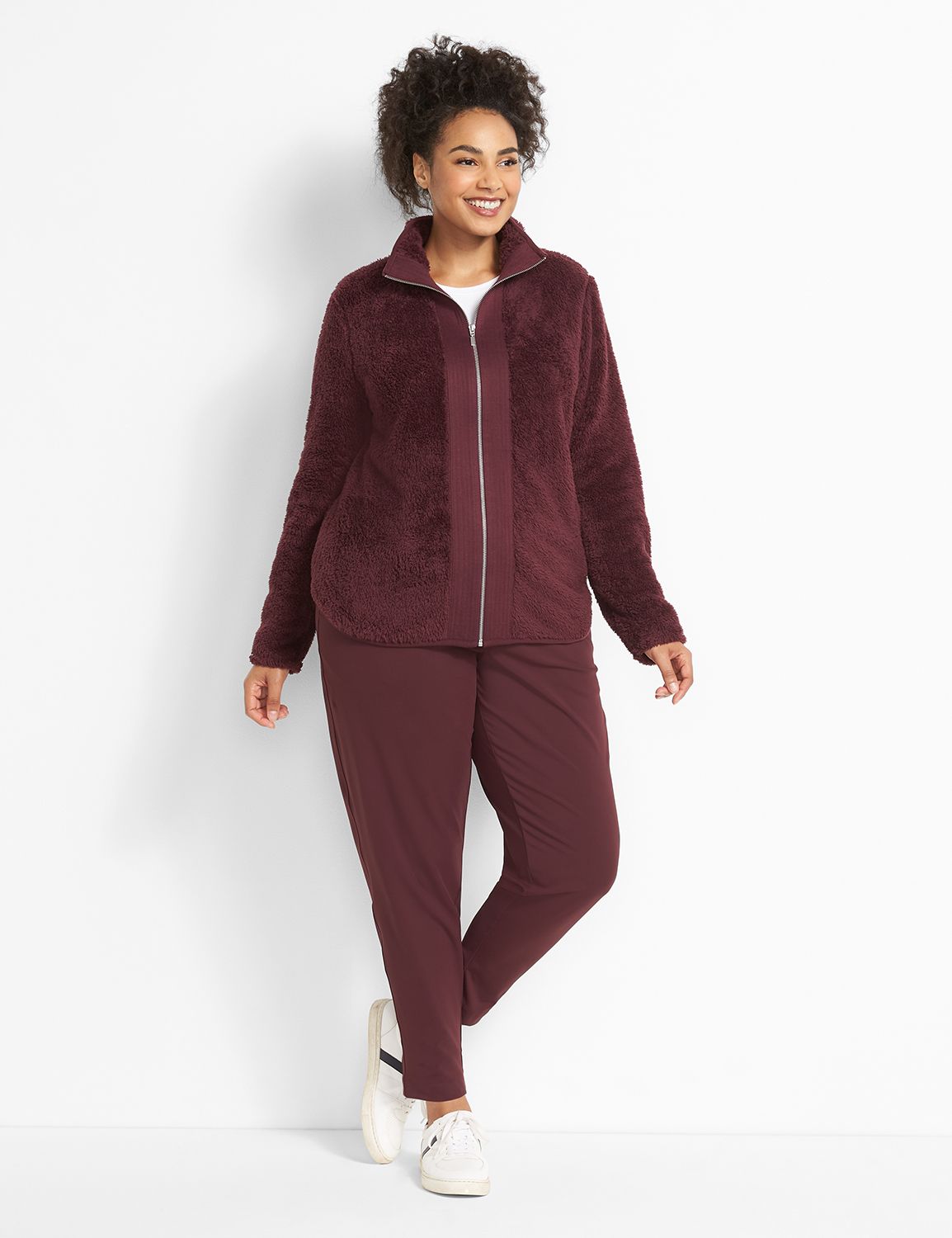 LIVI Zip-Front Jacket - Sherpa Product Image 3