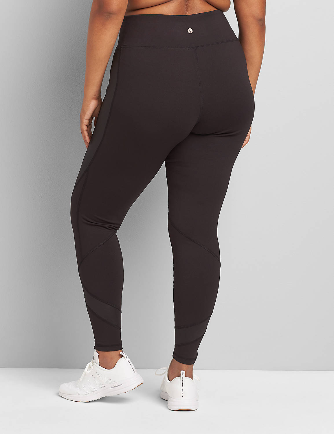 LIVI 7/8 Power Legging With Wicking - Shine Spliced Product Image 2