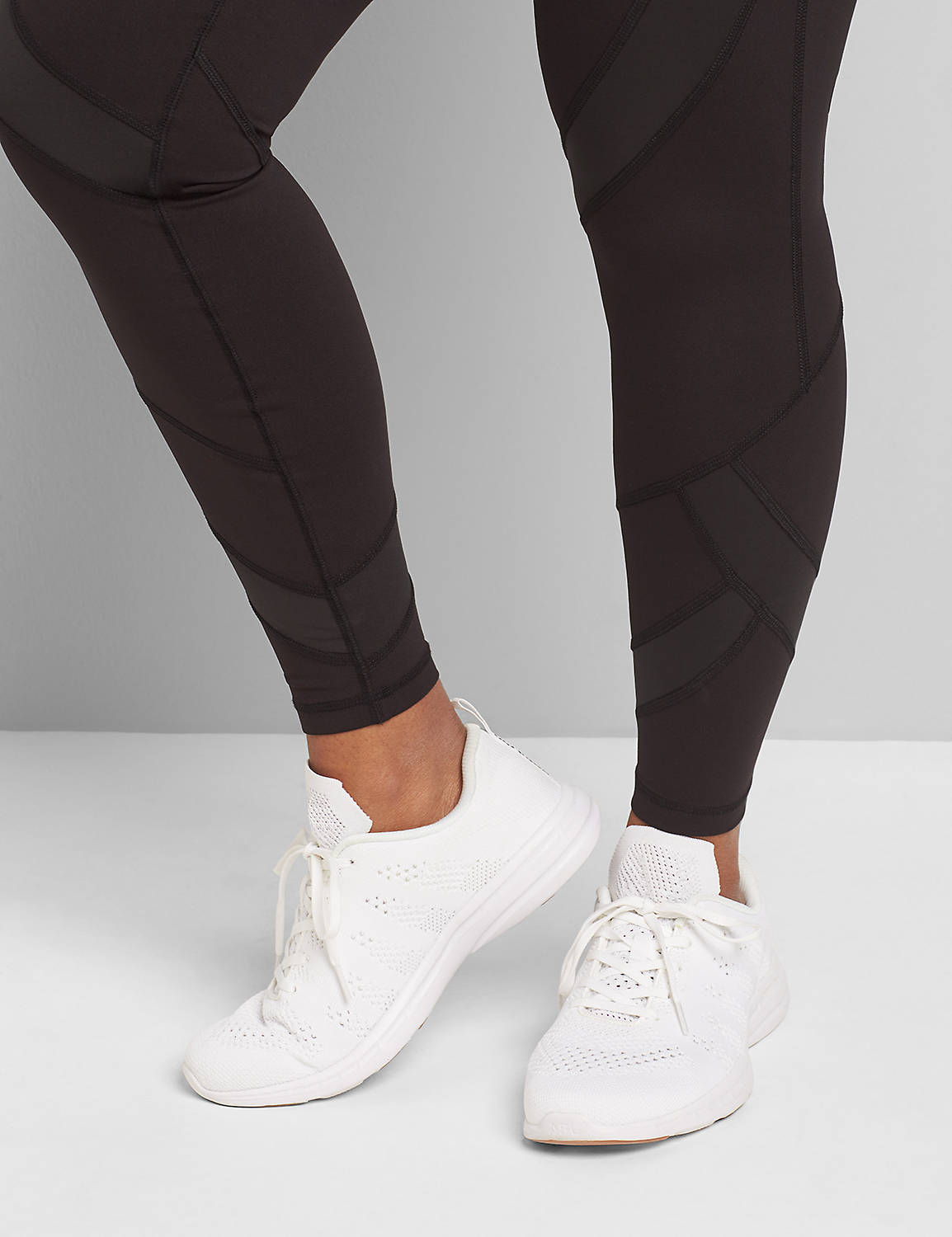 LIVI 7/8 Power Legging With Wicking - Shine Spliced Product Image 4