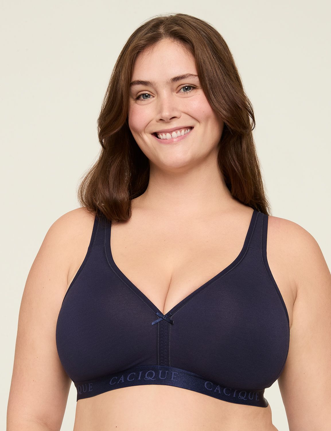 Cotton Lightly Lined Full Coverage | LaneBryant