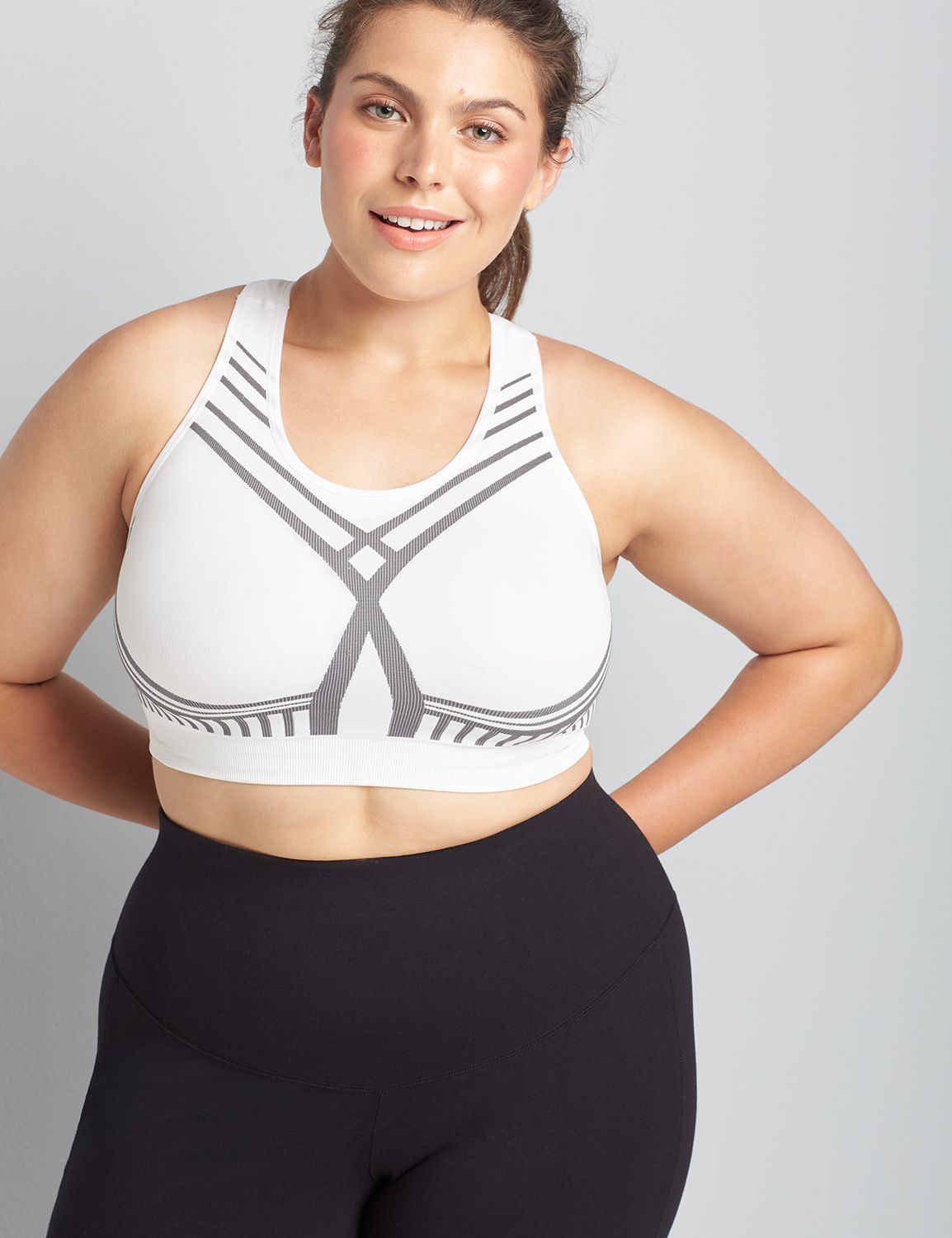 shopthedeal 50% Off LIVI Max Support Comfort Zip-Front Sports Bra /  BandSize 34 - 54. Cup Size B - DDD ✓