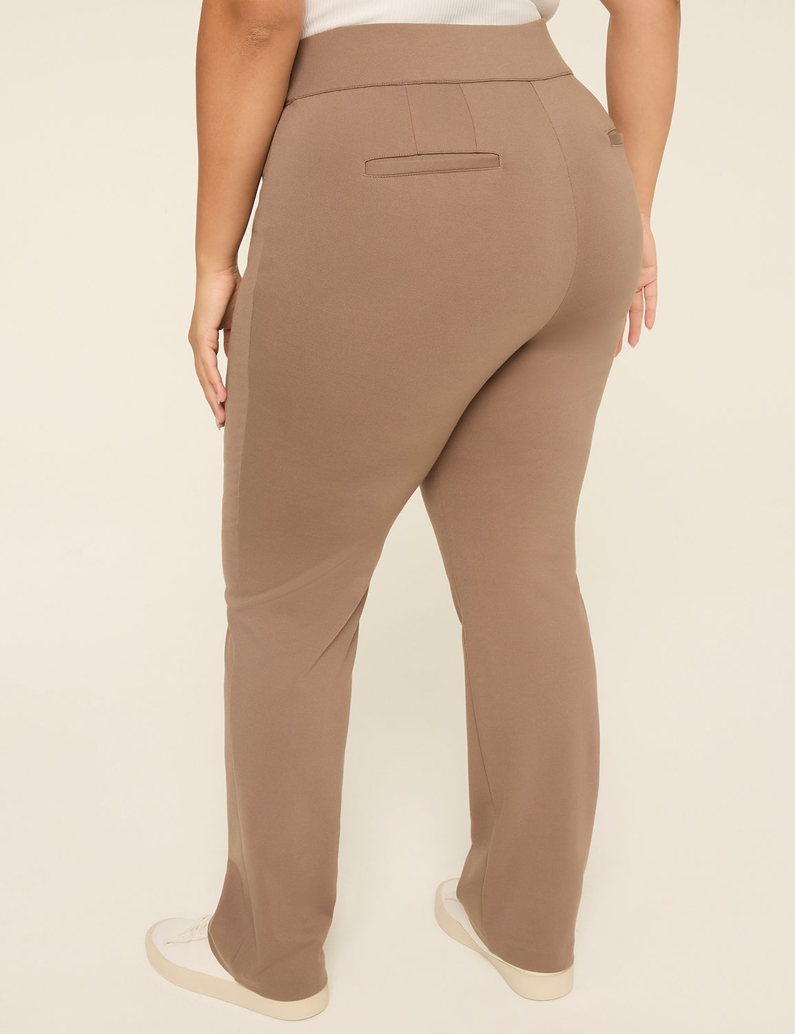 Ponte Pull-On Straight Pant