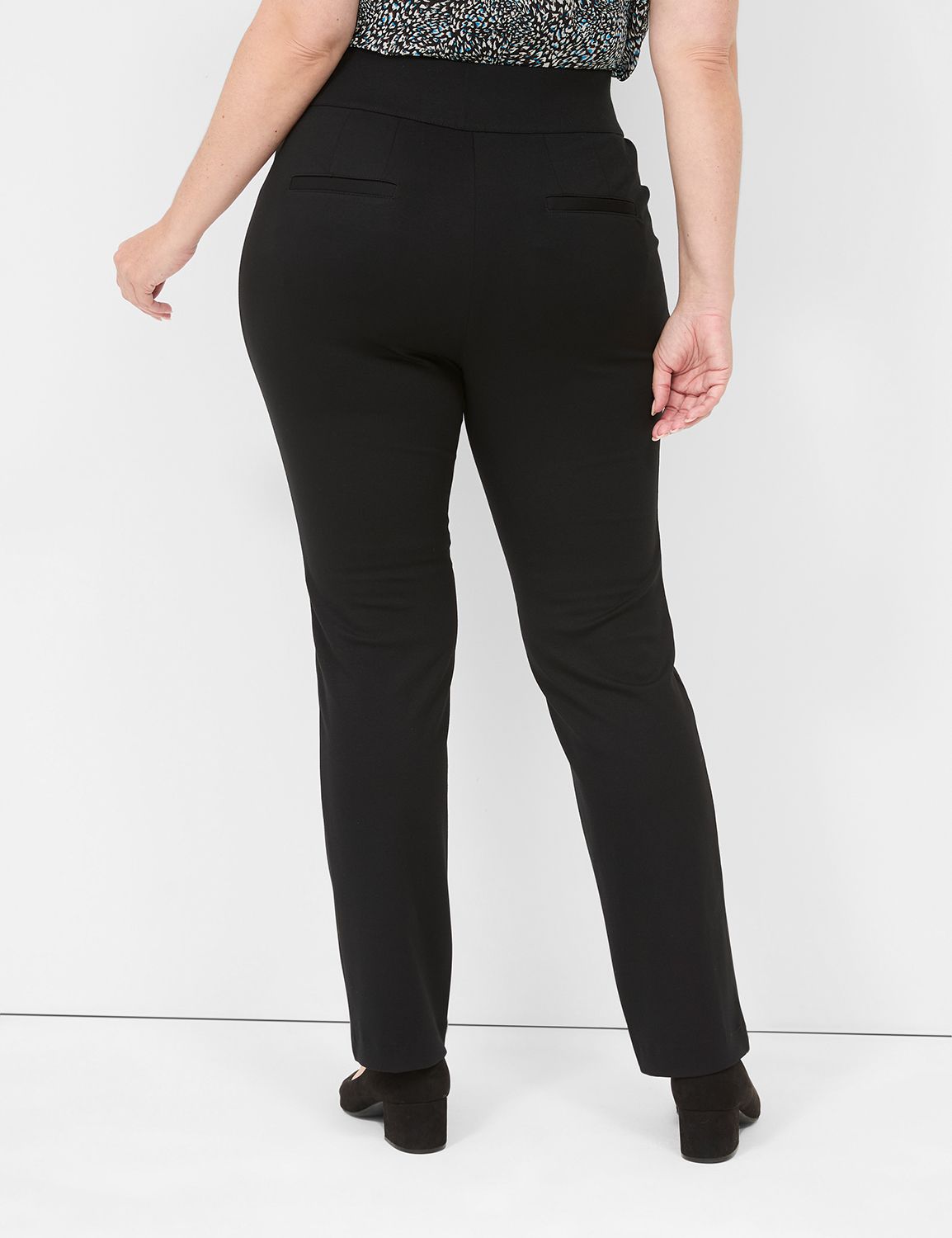 SLIM-SATION Women's Plus-Size Wide Pull 18 3/4 Inch Leg Opening 22 Inch  Inseam : : Clothing, Shoes & Accessories
