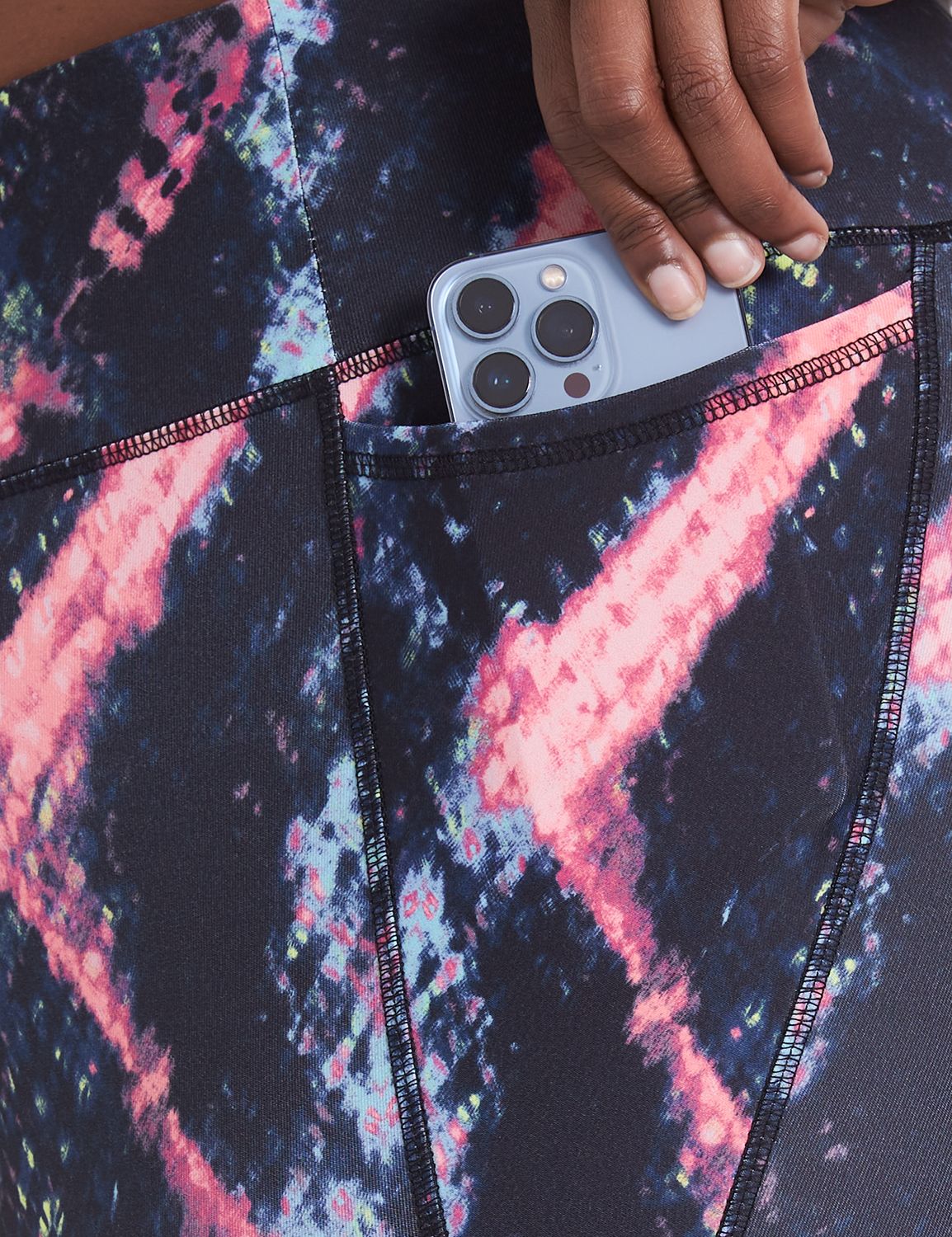 Power Pocket Wicking 7/8 Legging S Product Image 4