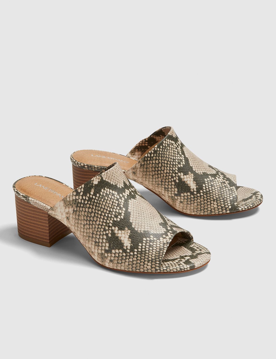 Single-Strap Slide Block Heel Sanda Product Image 1