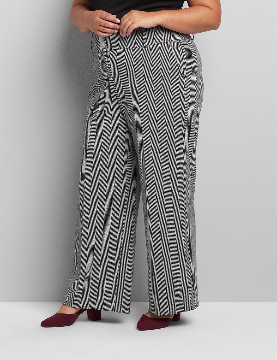 lane bryant wide leg pants