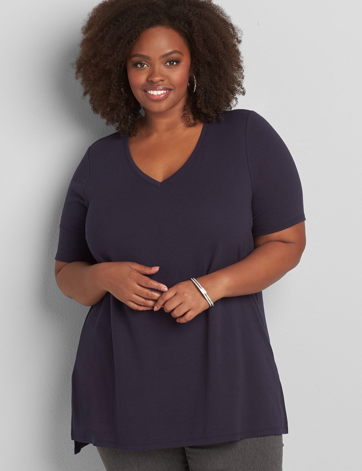 macys plus size tunic tops