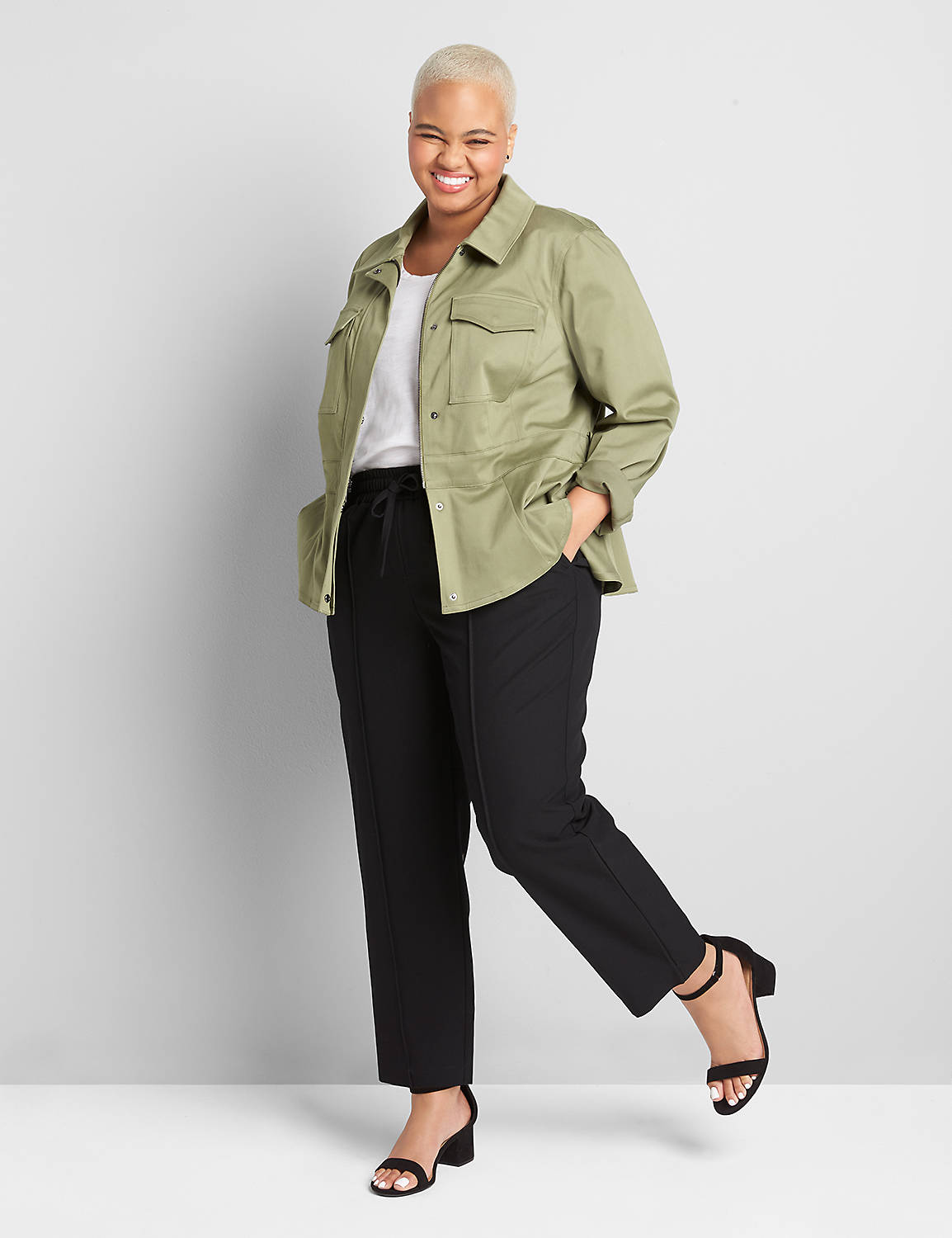 Perfect Drape Pull-On Relaxed Ankle Pant