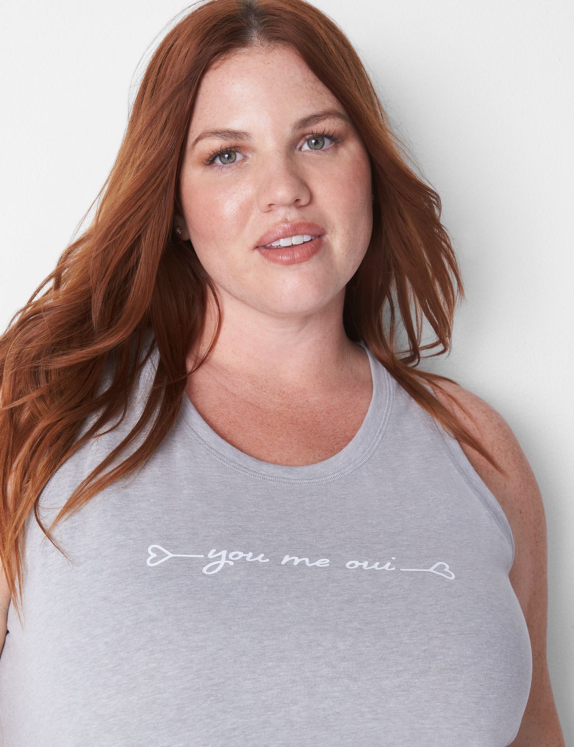 Ruffle Edge Tank and Legging PJ Set LaneBryant