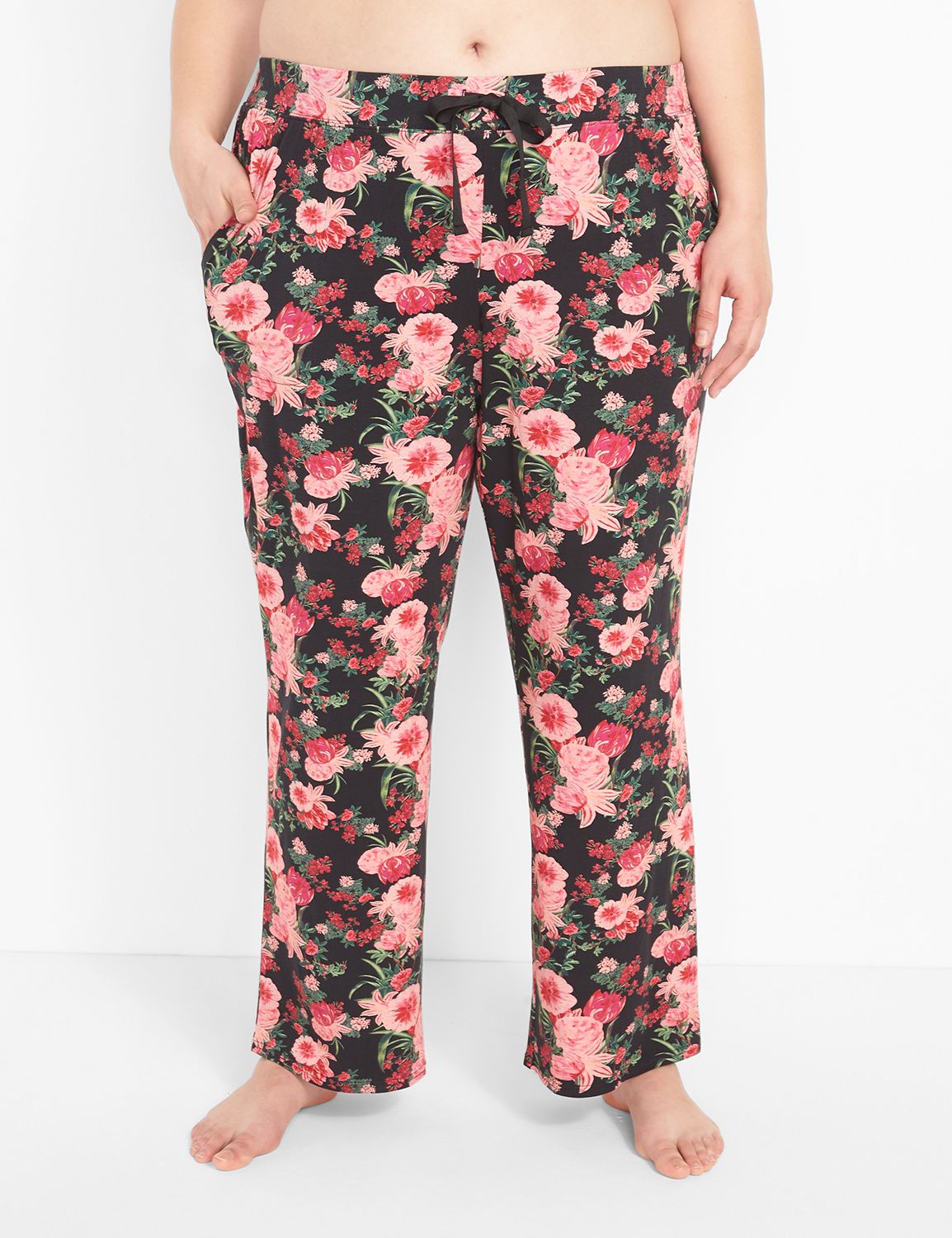 Knit Block Pant 1121016 S | LaneBryant