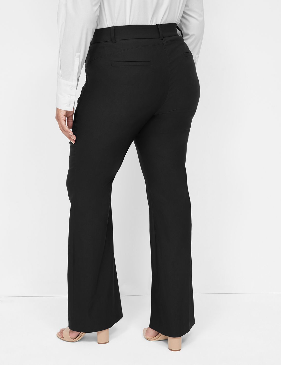 Wrinkle-Free Stretch Dress Pants Plus Size for Women Pull-on Pant Comfort  XL