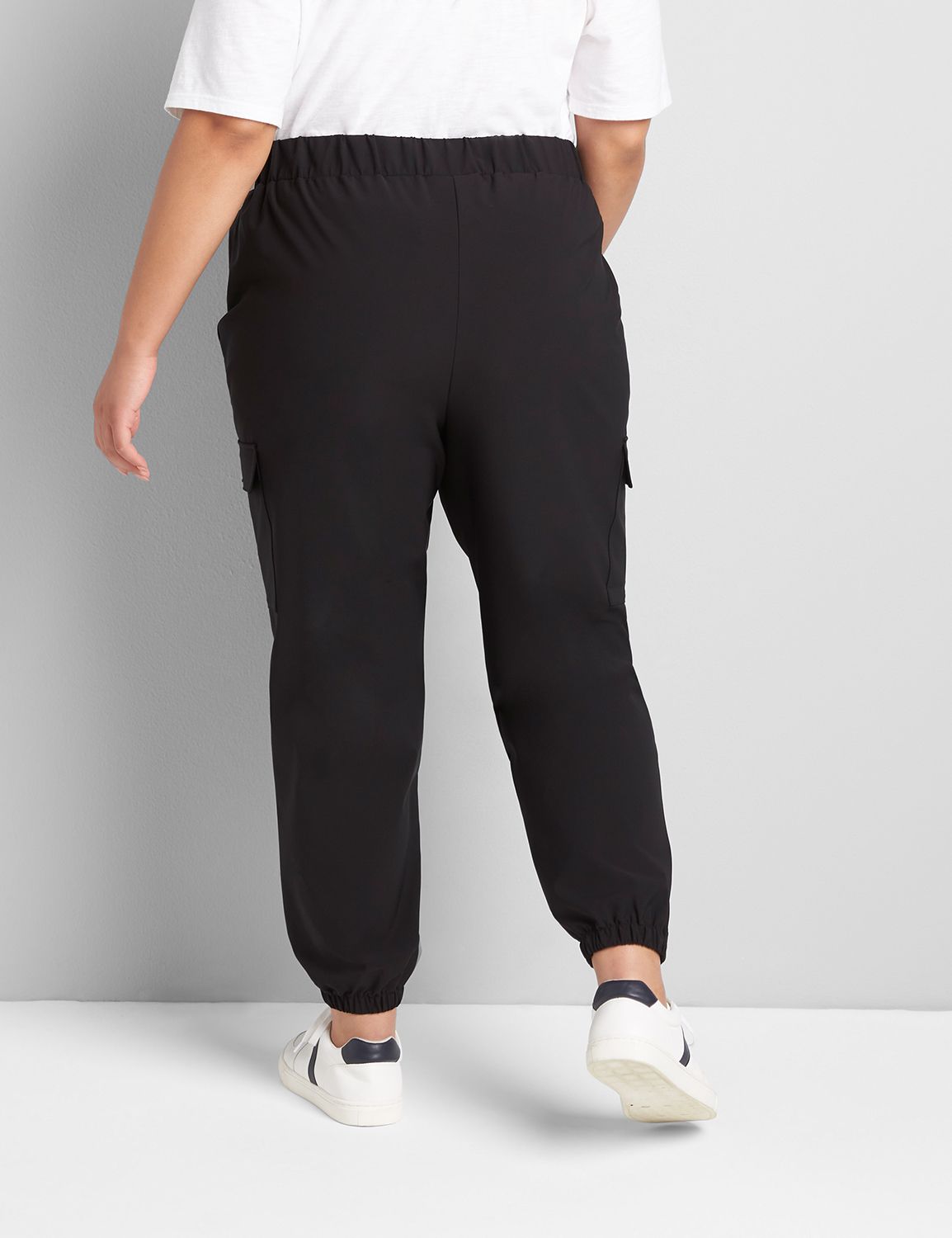 Lane Bryant Pull On Leather Pants for Women