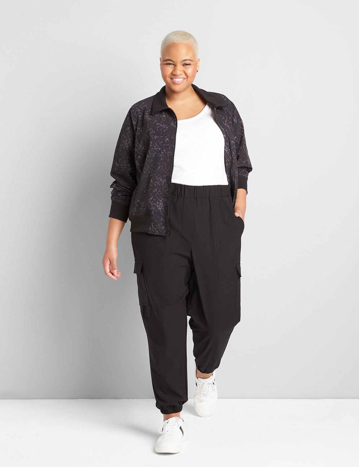 On The Go Cargo Jogger 1121852 LaneBryant