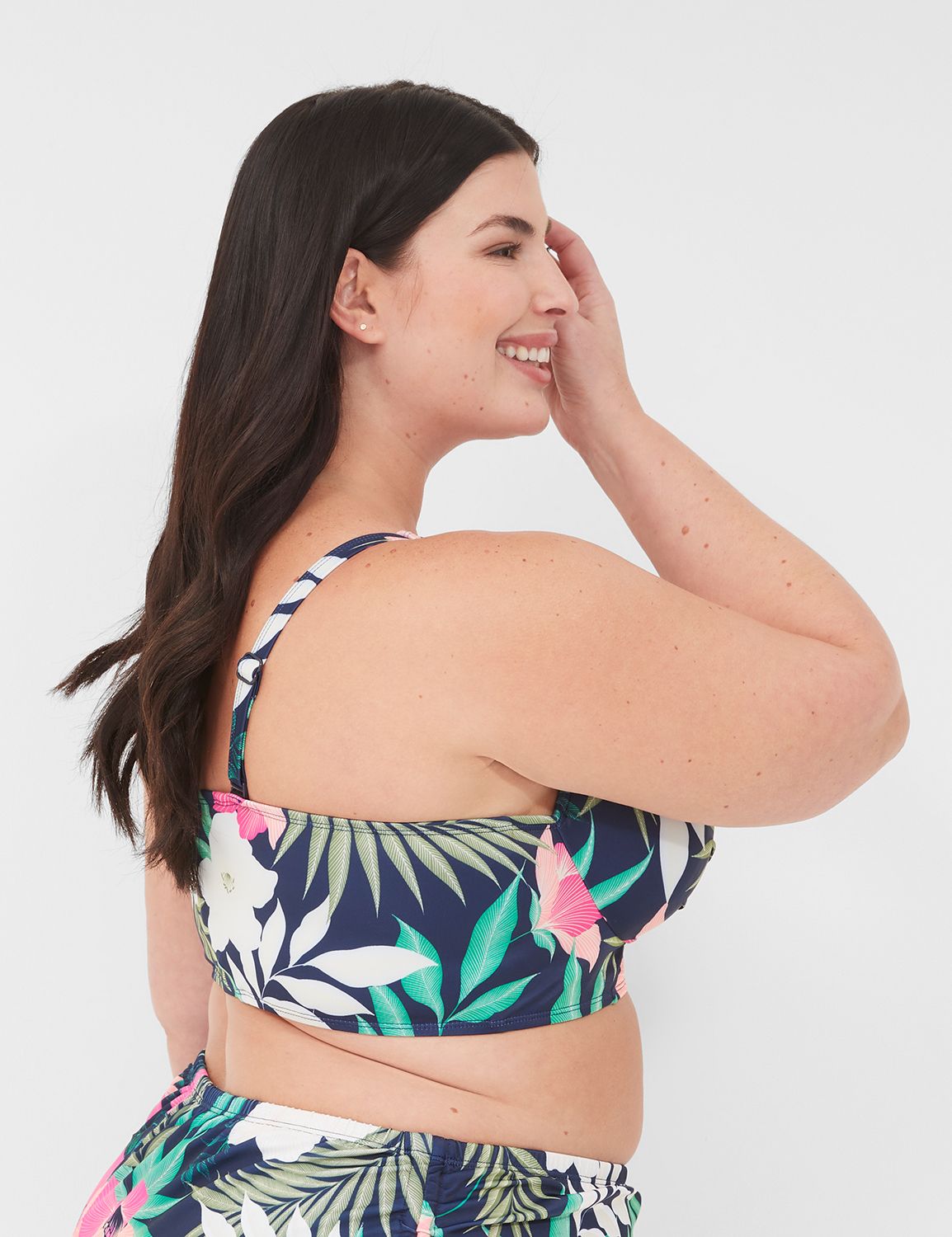 UW Plunge High Apex Key hole Bikini Product Image 3