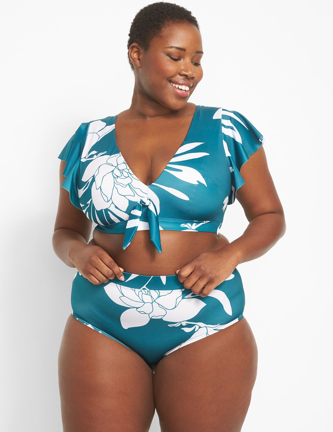 Lane Bryant - Our new Cacique Swim collection is totally beachin