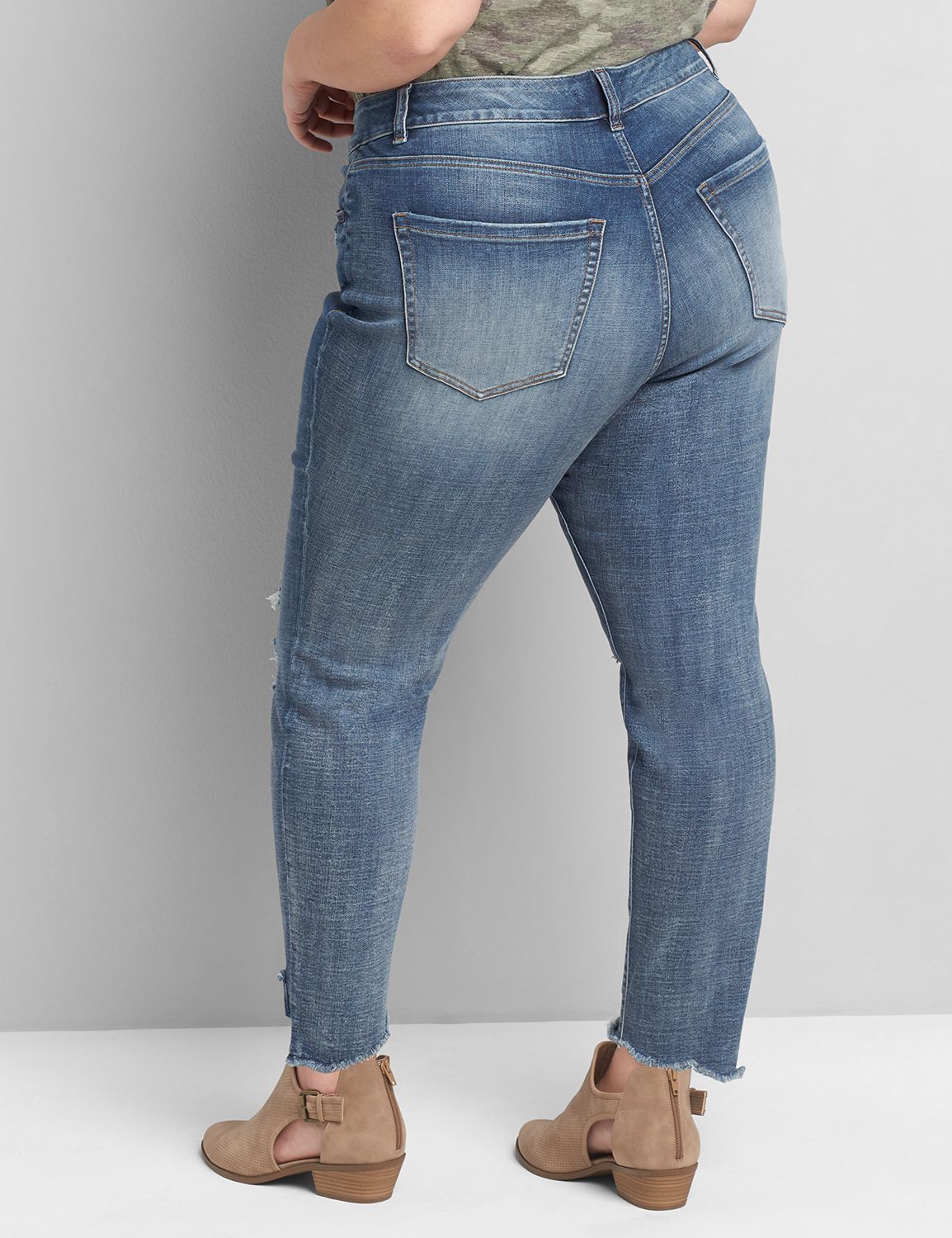 CURVY FIT HIGH RISE SKINNY JEAN - MARISSA MEDIUM WASH 1119499:Medium Denim:16 Product Image 2