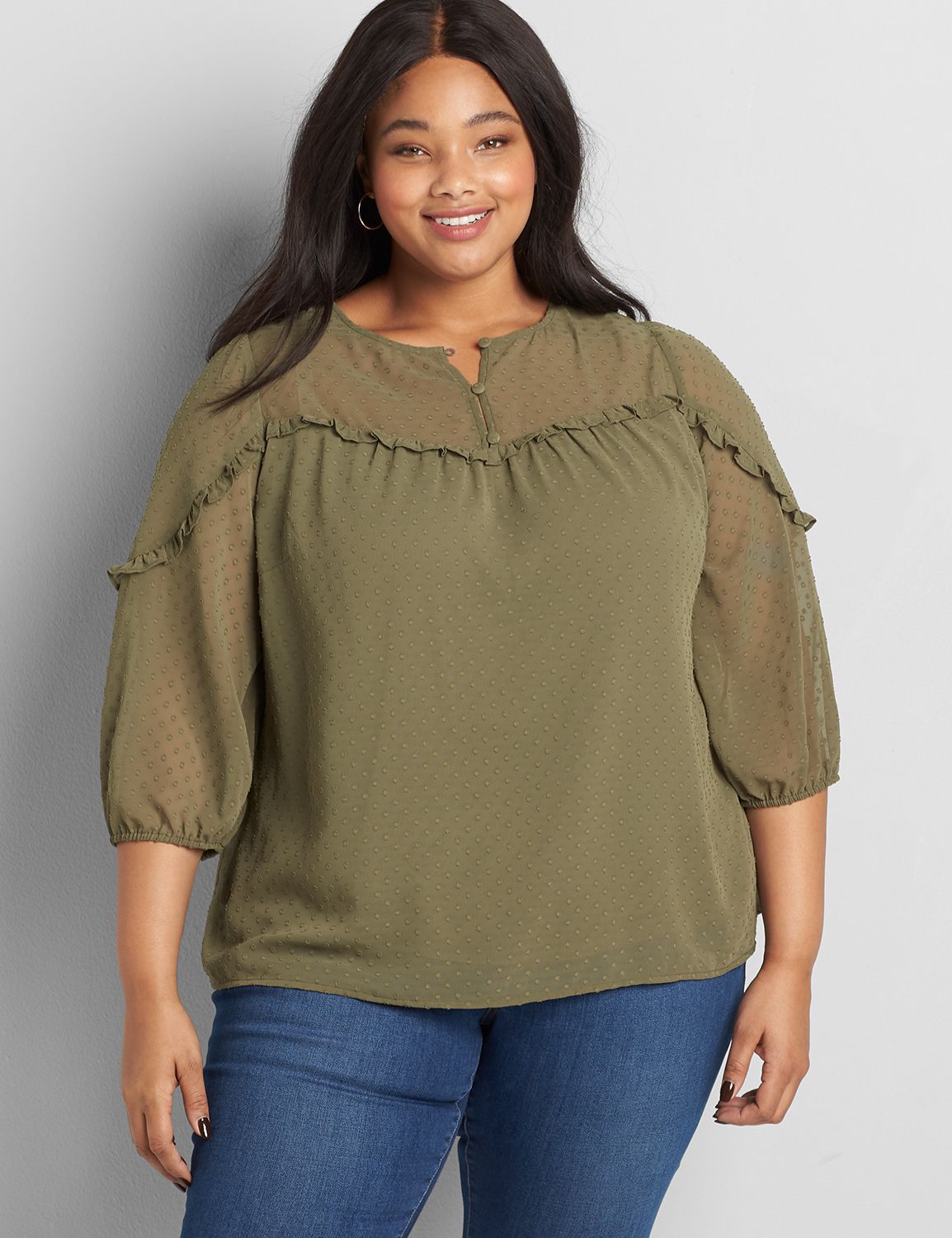 plus size formal tops