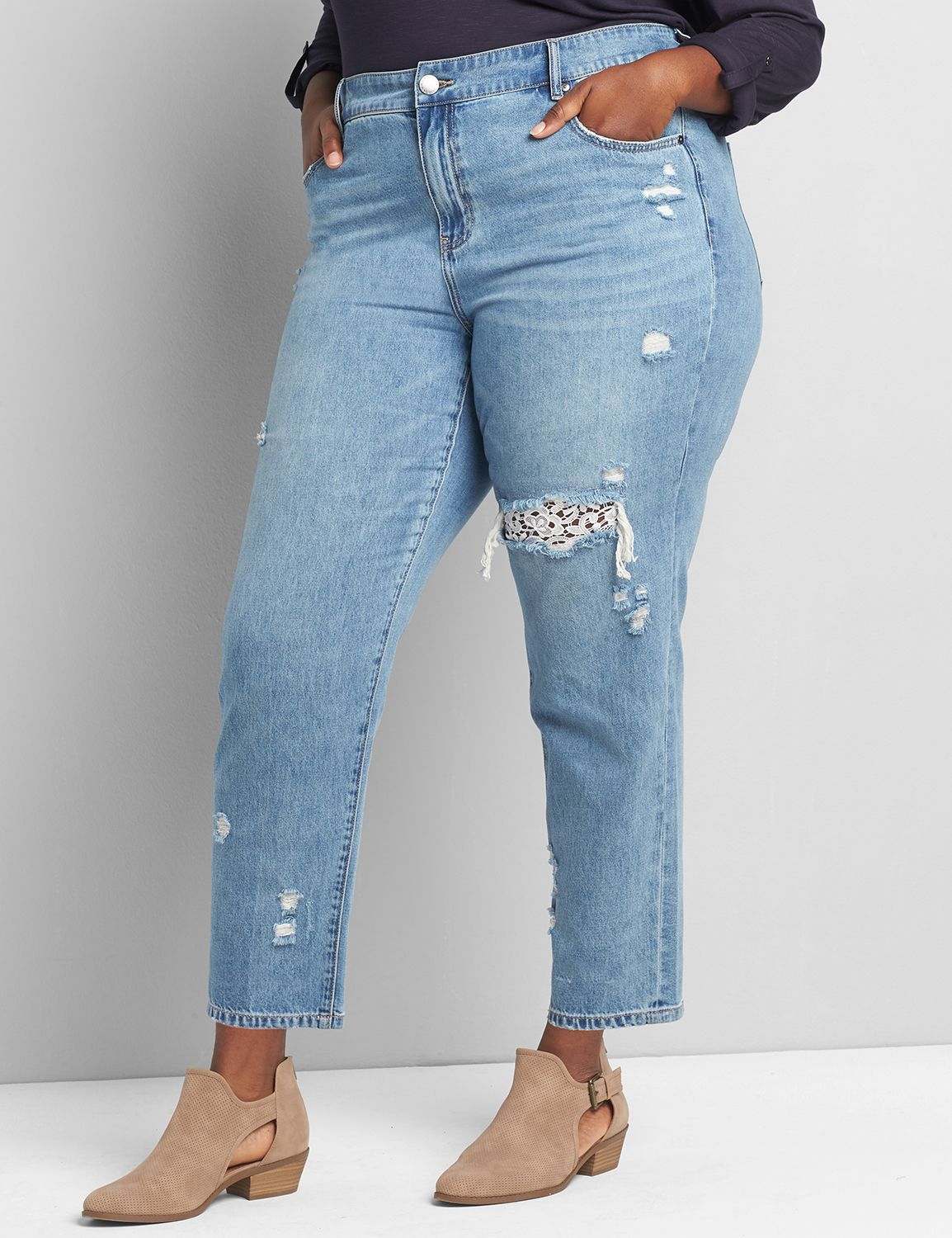 Lane bryant girlfriend store jeans