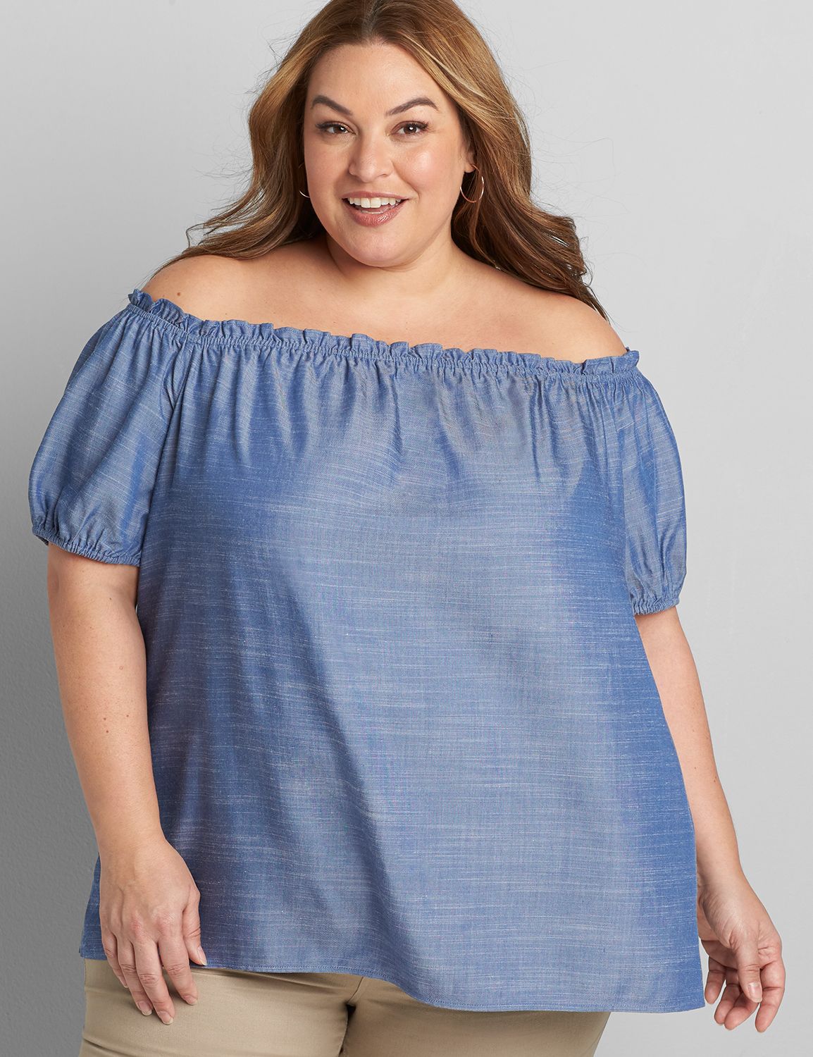 lane bryant cold shoulder tops