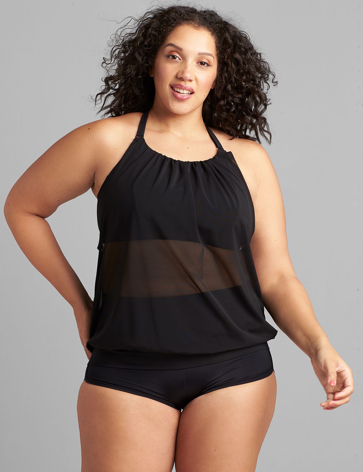 Lane bryant swim on sale shorts