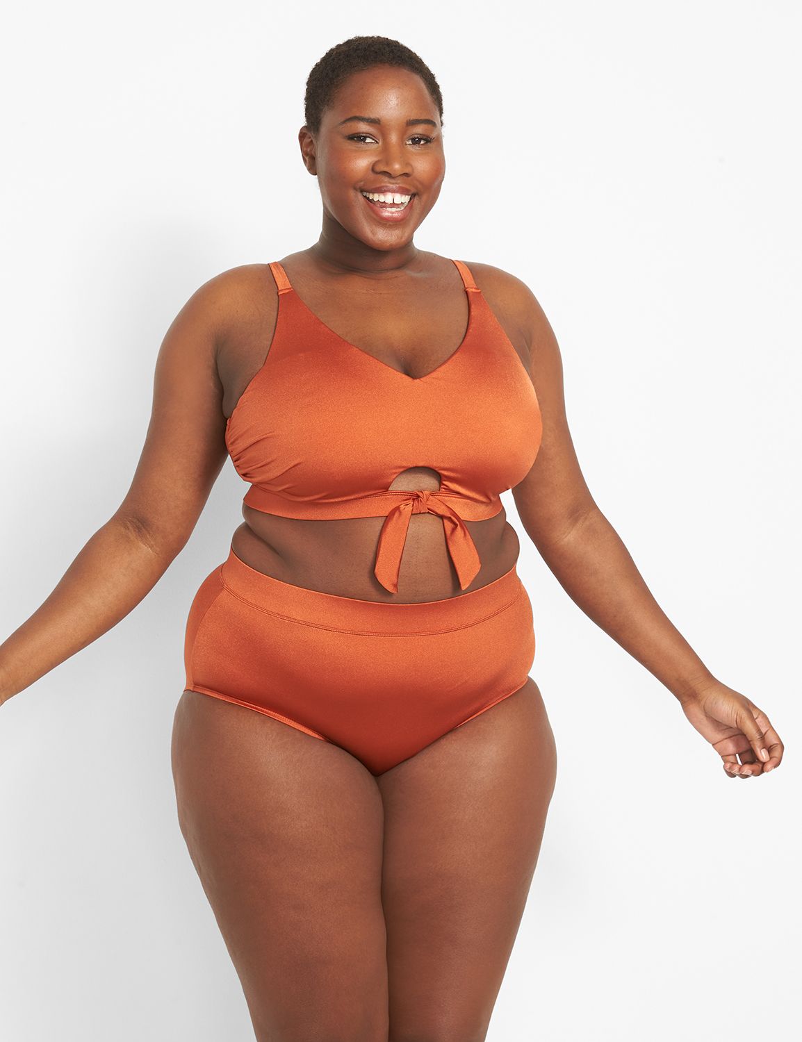 Orange Sales On Plus Size Bras, Panties, & Lingerie