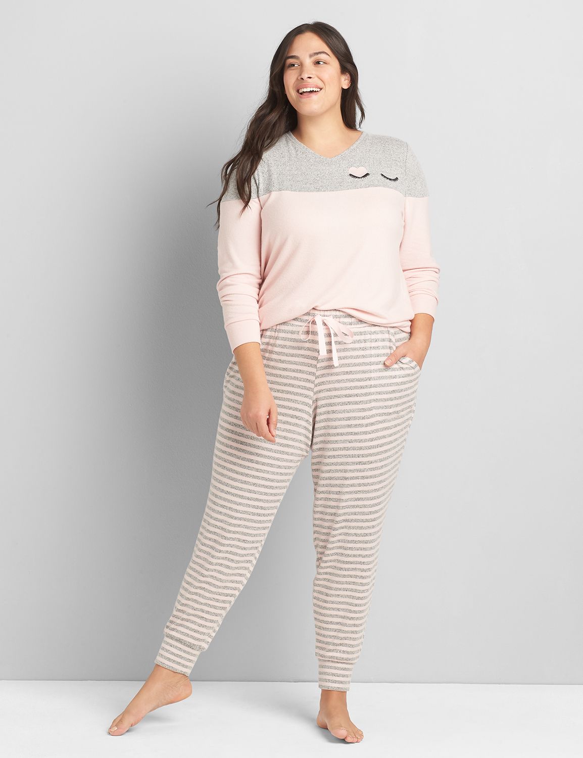 Brushed Jersey Sleep Jogger