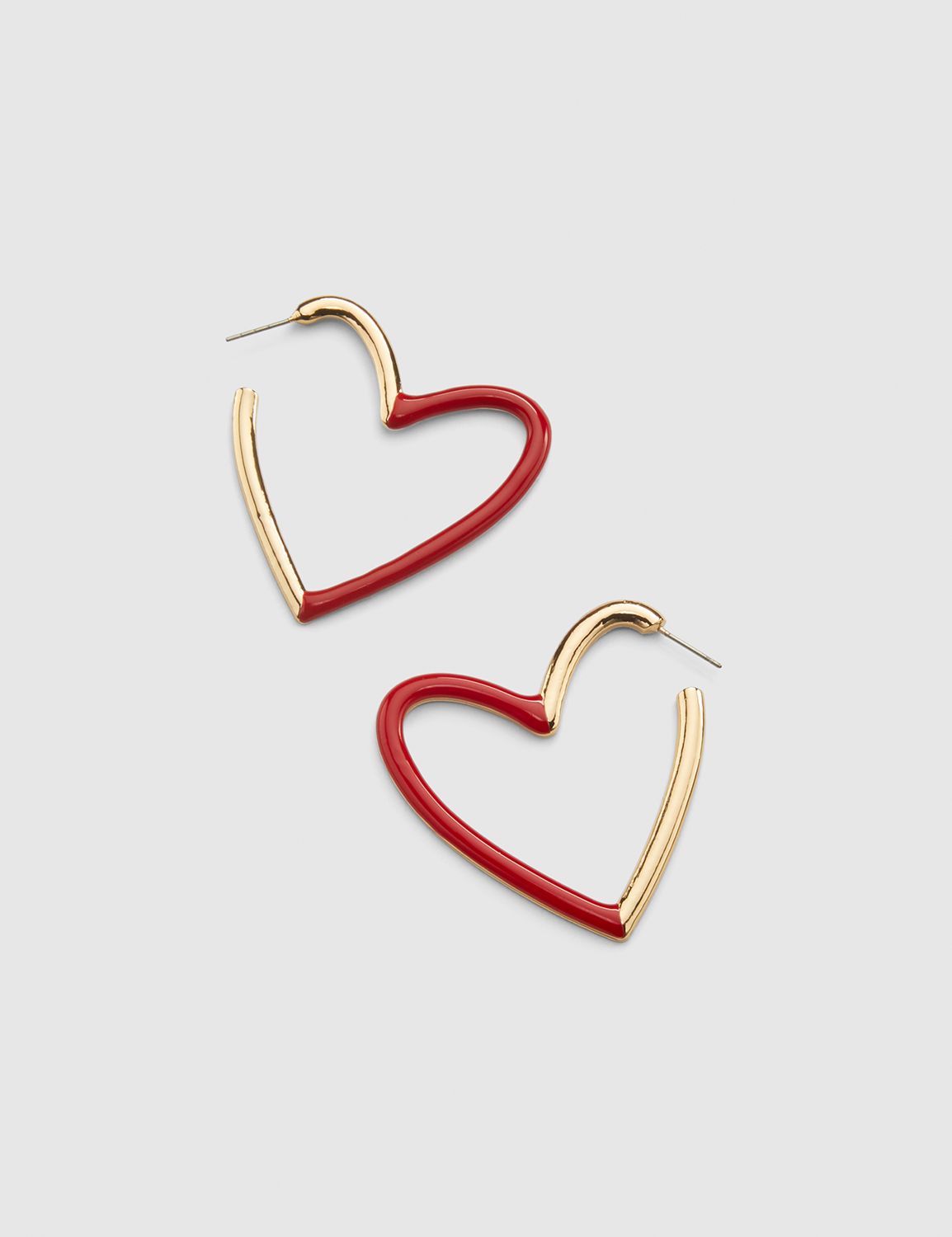 Heart Hoop Earring