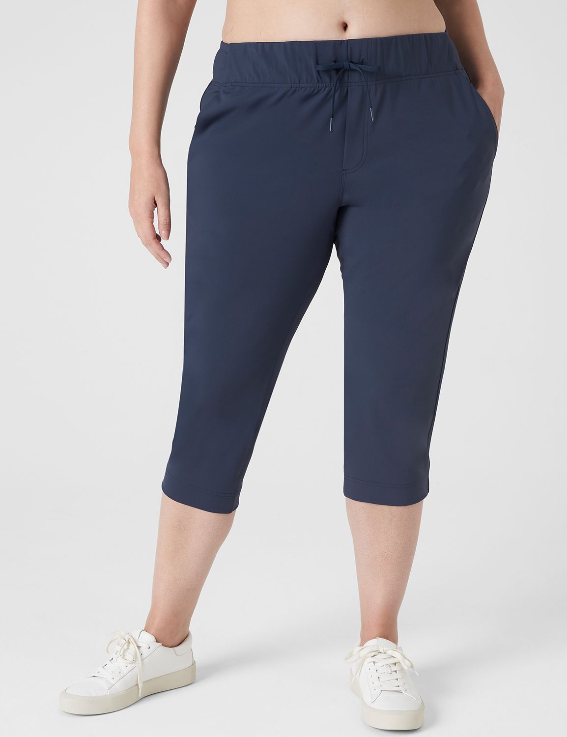 LIVI Knit Stretch Trouser Capri