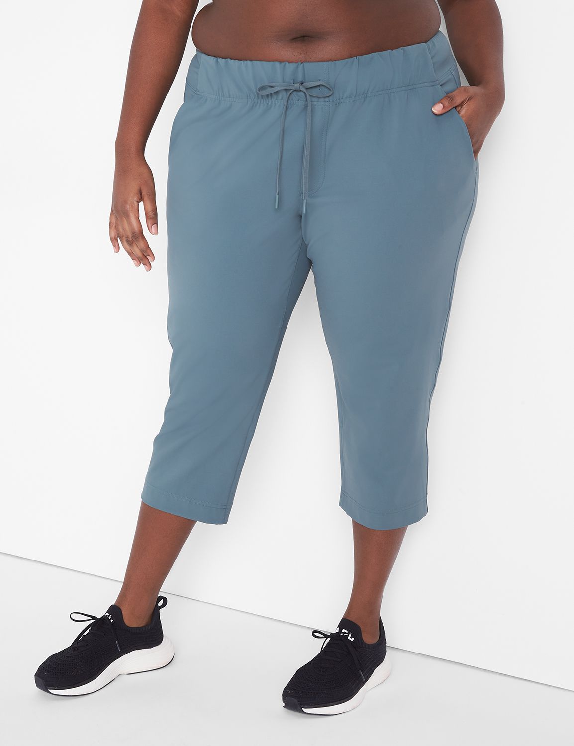 Jcpenney plus size on sale capris