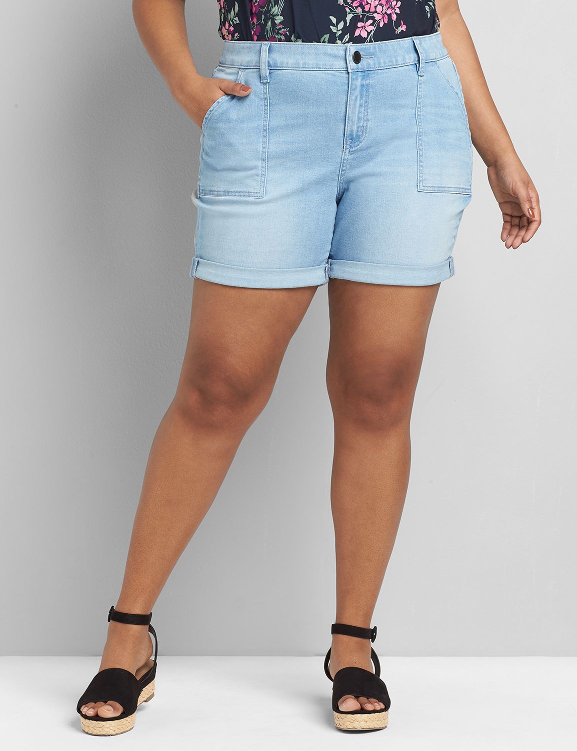 Signature Fit Boyfriend Midi Short