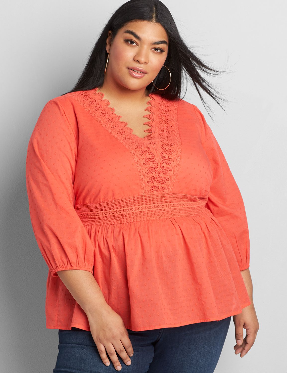 lane bryant formal tops