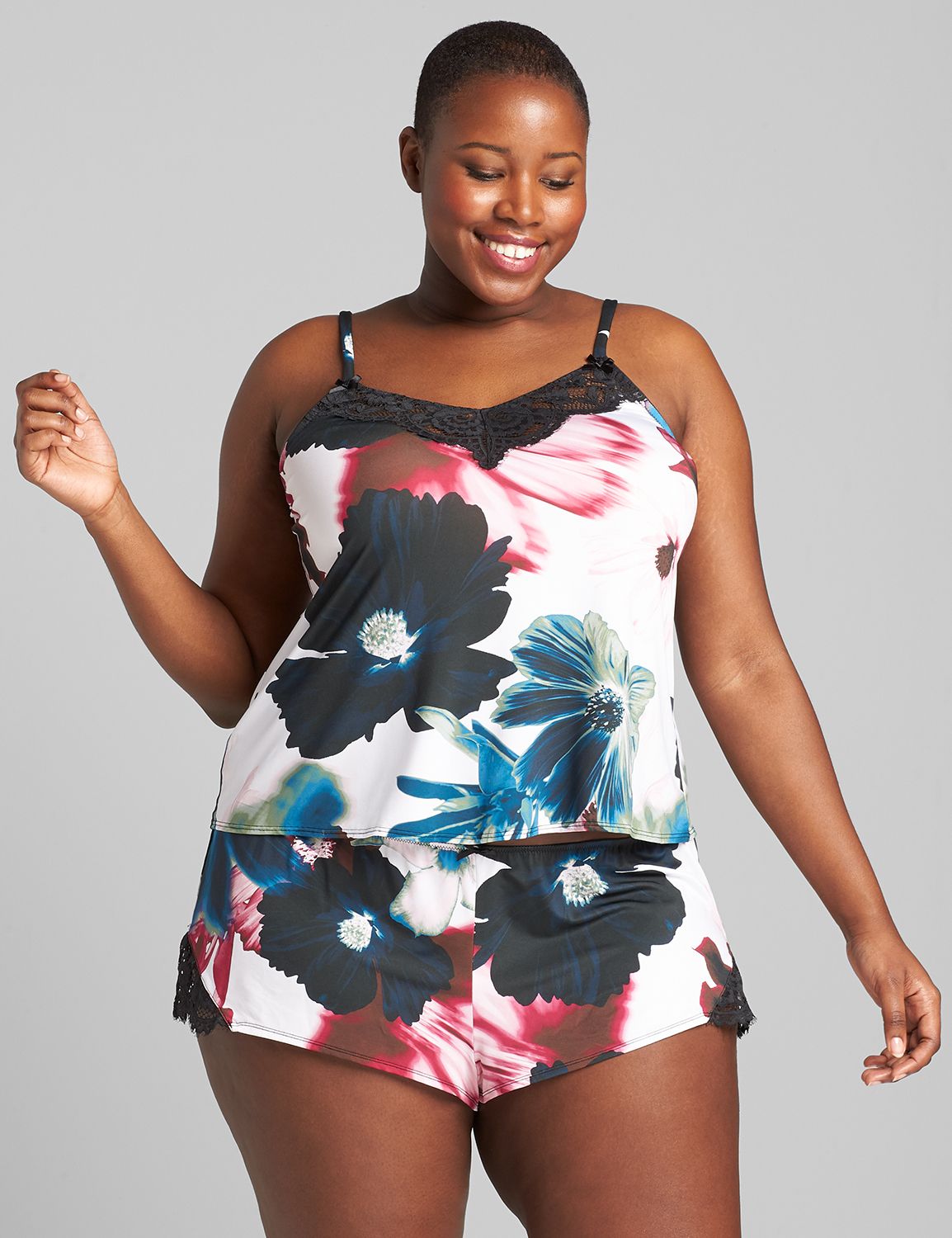 Floral Cami & Short Set