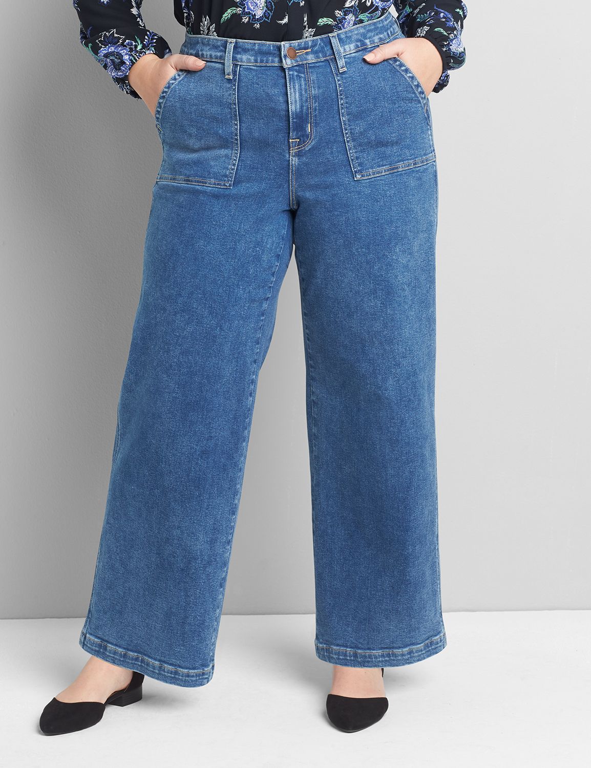 plus size stretch jeans