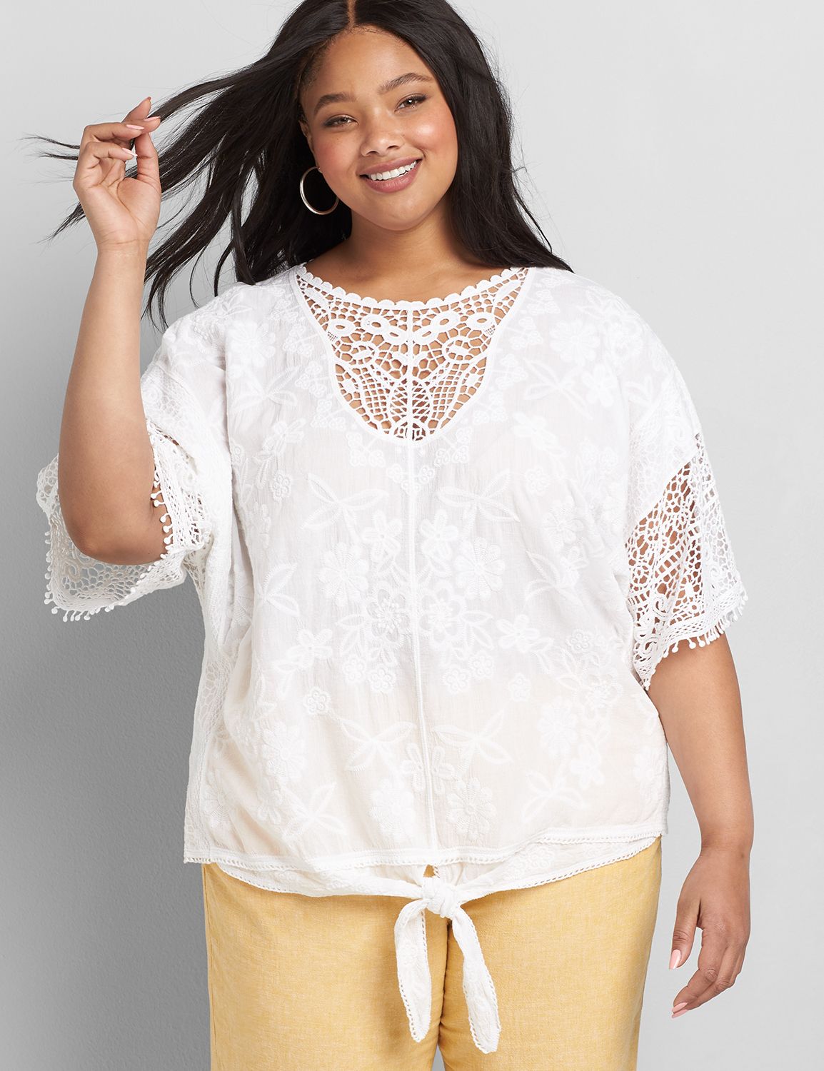 lane bryant formal tops