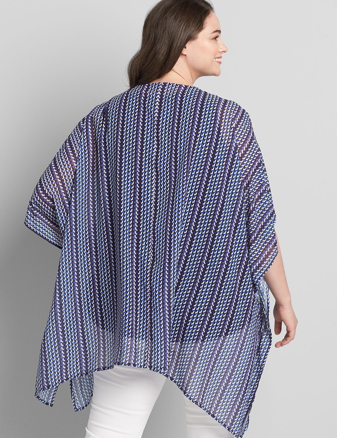 Basic Chiffon Overpiece 1118865:LBSP21208B_LogoCamilaBorder_C1:ONESZ Product Image 2