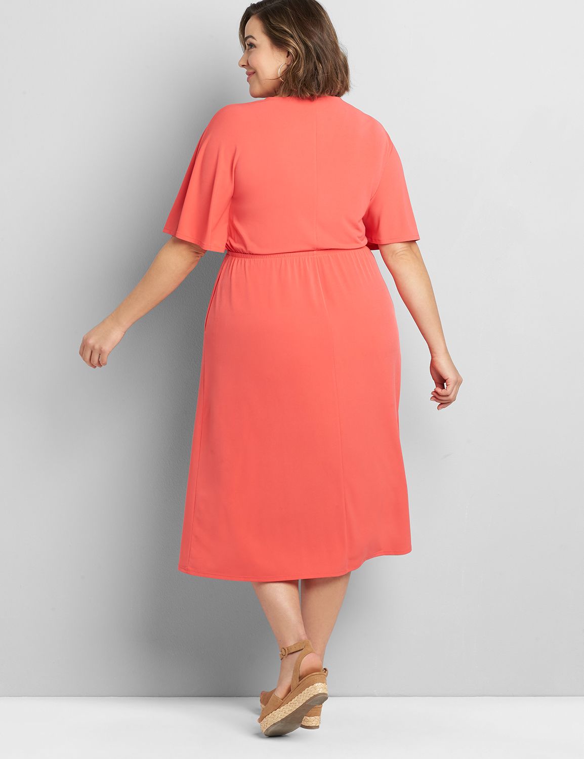 Lane bryant kimono on sale dress